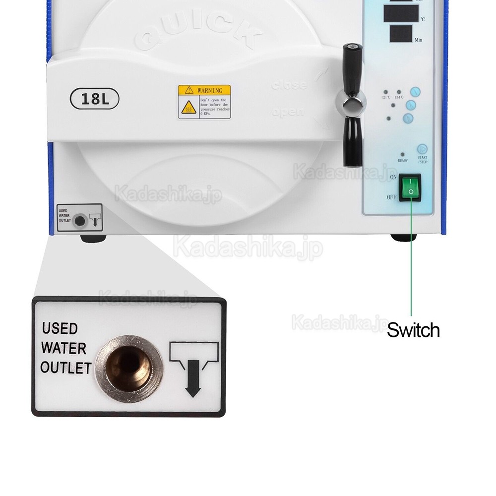 Sun SUN18/23-I(E) 18L/23L 歯科用オートクレーブ 滅菌器 クラス N